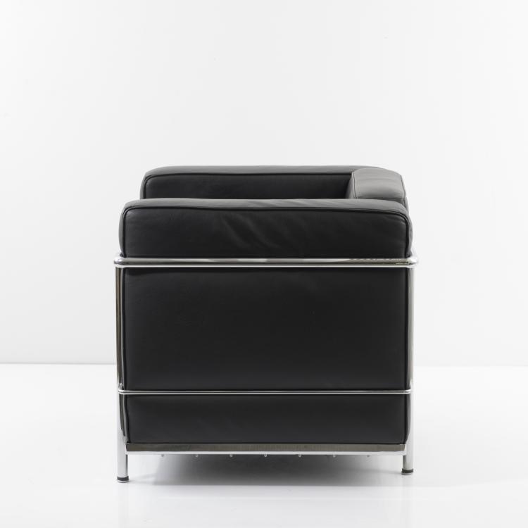 Bild 4 zu Objekt, 'LC 2' comfy chair, 1928, Pierre Jeanneret,Charlotte Perriand,Le Corbusier Charles-&Eacute;douard Jeanneret-Gris, 158B 343