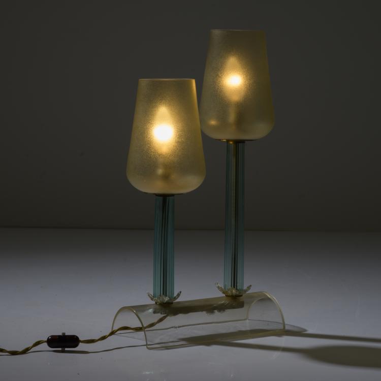 Bild 1 zu Objekt, Table light, 1940 / 50s, Seguso Vetri d'Arte, Murano, 158A 9