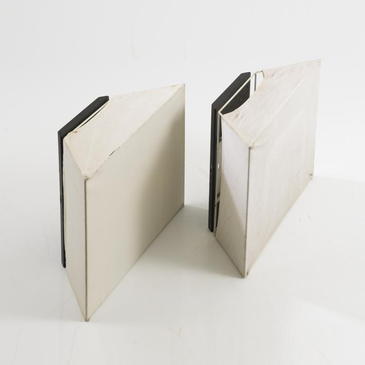 Hauptbild zu Objekt, Zwei Wandleuchten 'Accademia', 1978, Cini Boeri, Artemide, Mailand, 158A 276