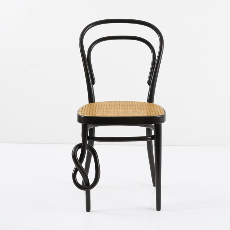 Hauptbild zu Objekt, '214K' anniversary chair , 1985, Thonet, Frankenberg, 158B 544