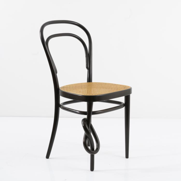 Bild 1 zu Objekt, '214K' anniversary chair , 1985, Thonet, Frankenberg, 158B 544