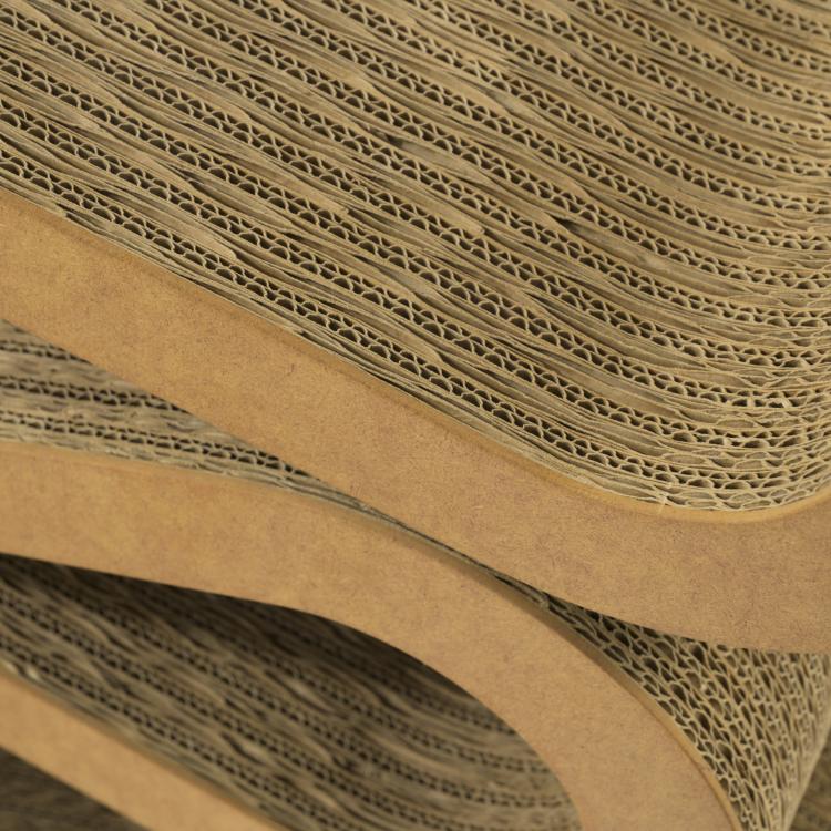 Bild 2 zu Objekt, 'Wiggle Side Chair', and 'Wiggle Side Stool', 1972, Frank O. Gehry, Vitra Design, Weil am Rhein, 158B 513