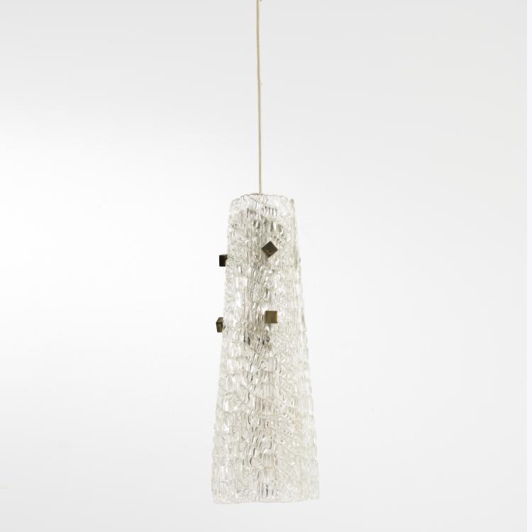 Hauptbild zu Objekt, Deckenleuchte, 1960er Jahre, Venini & C., Murano (zugeschrieben), 158A 168