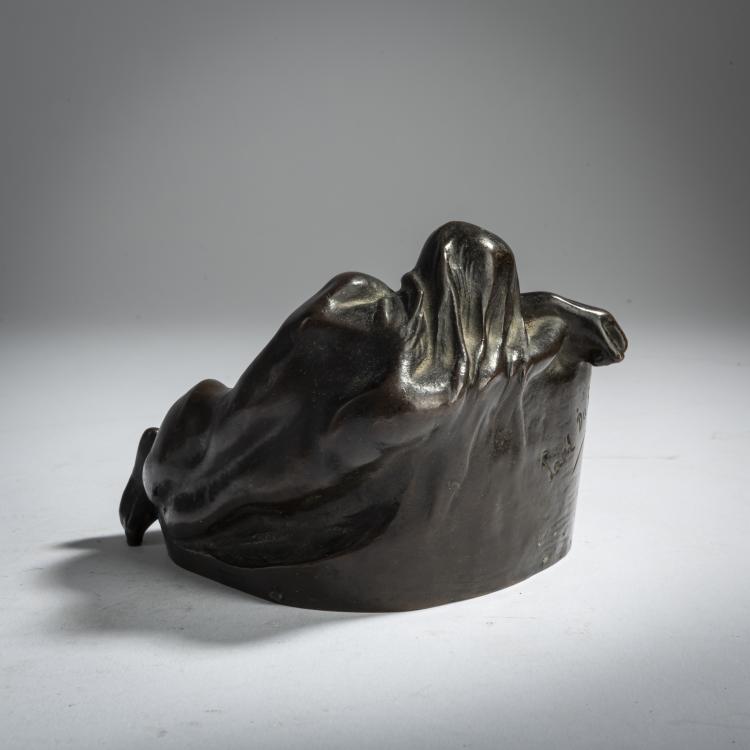 Bild 1 zu Objekt, Fig&uuml;rlicher Streichholzhalter, um 1900, Paul Du Bois, Petermann, Br&uuml;ssel, 159C 357