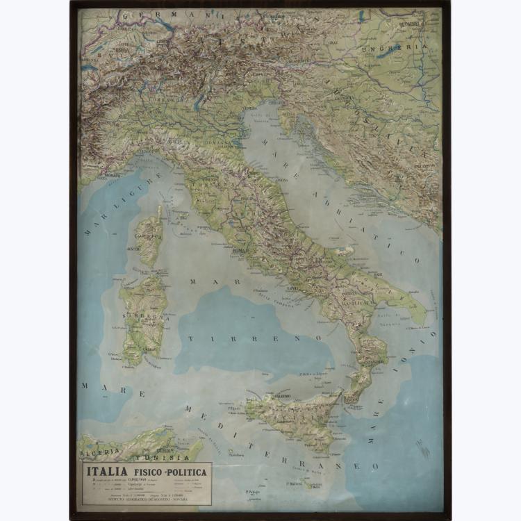 Hauptbild zu Objekt, Map 'Italy', 1970s, Italien, 158A 113