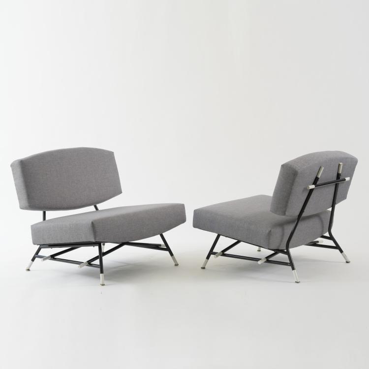 Hauptbild zu Objekt, Zwei Sessel, ein Dreiersofa '865', 1958, Ico Parisi, Figli di Amedeo Cassina, Meda, 158A 78