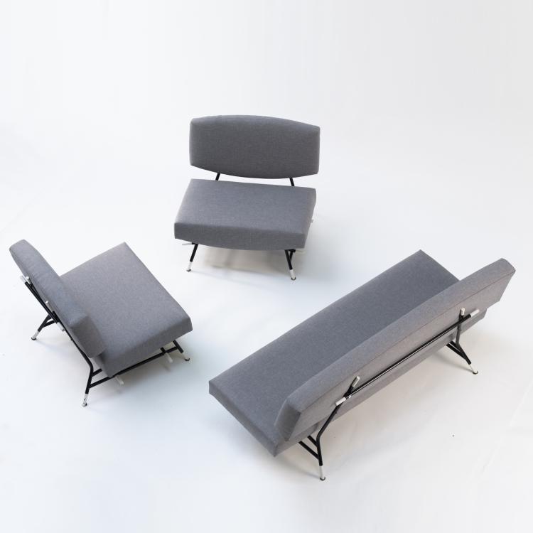 Bild 14 zu Objekt, Zwei Sessel, ein Dreiersofa '865', 1958, Ico Parisi, Figli di Amedeo Cassina, Meda, 158A 78