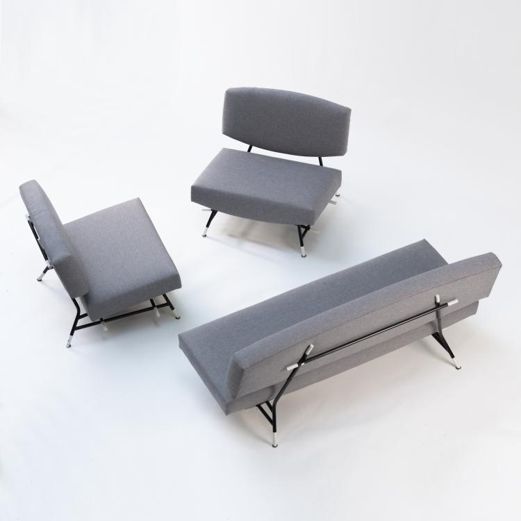 Bild 15 zu Objekt, Zwei Sessel, ein Dreiersofa '865', 1958, Ico Parisi, Figli di Amedeo Cassina, Meda, 158A 78