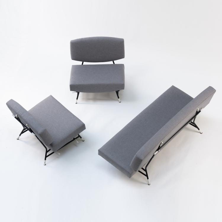 Bild 16 zu Objekt, Zwei Sessel, ein Dreiersofa '865', 1958, Ico Parisi, Figli di Amedeo Cassina, Meda, 158A 78