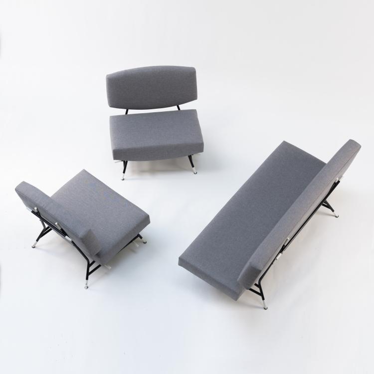 Bild 17 zu Objekt, Zwei Sessel, ein Dreiersofa '865', 1958, Ico Parisi, Figli di Amedeo Cassina, Meda, 158A 78