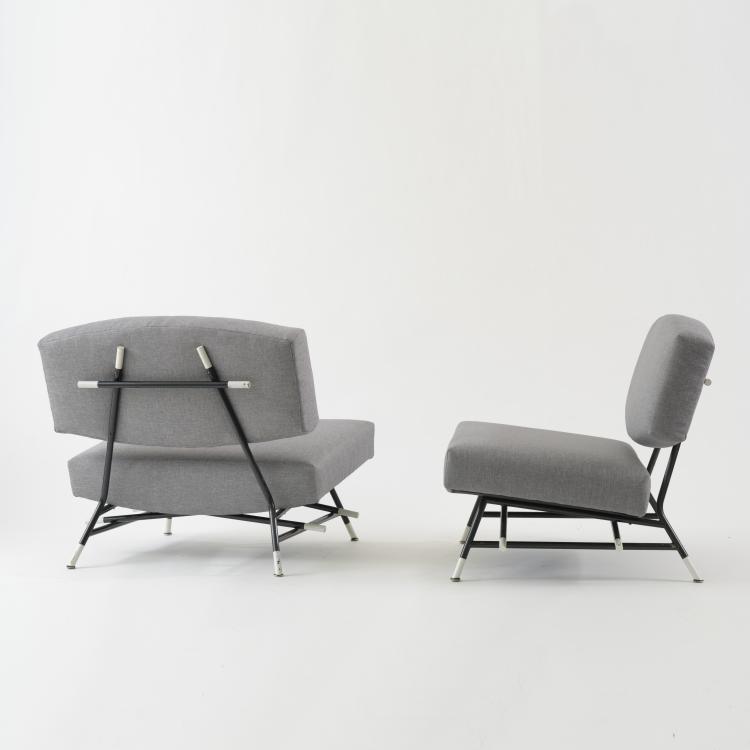 Bild 21 zu Objekt, Zwei Sessel, ein Dreiersofa '865', 1958, Ico Parisi, Figli di Amedeo Cassina, Meda, 158A 78