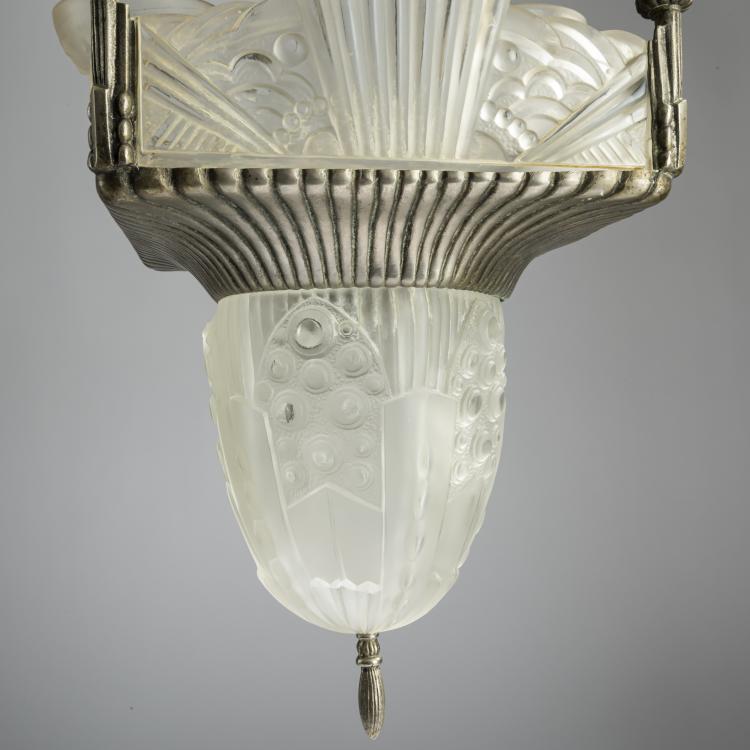 Bild 3 zu Objekt, Deckenleuchte, um 1930, Hettier & Vincent, Paris, 159B 215