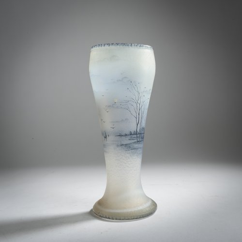 'Paysage Delft' vase, 1898