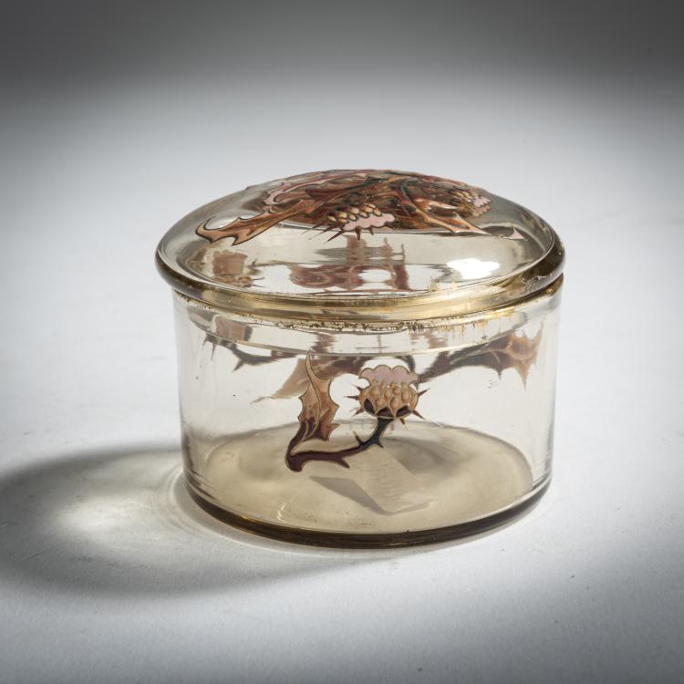 Bild 2 zu Objekt, Deckeldose 'Chardons', um 1884, Gall&eacute;, Emile, Nancy, 159B 176