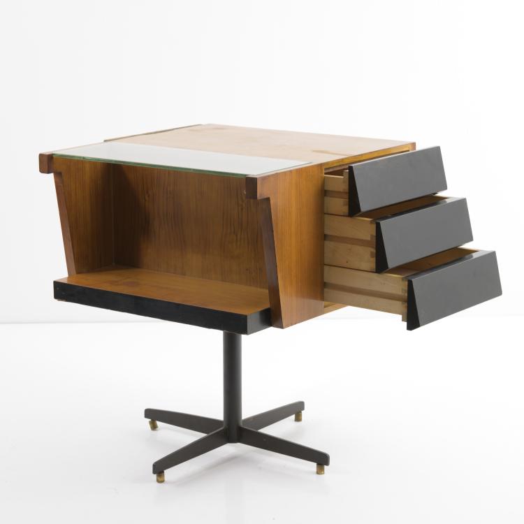 Hauptbild zu Objekt, Kleine Bar, um 1958, Gianfranco Frattini (zugeschrieben), Bernini, Carate Brianza (zugeschrieben), 158A 83