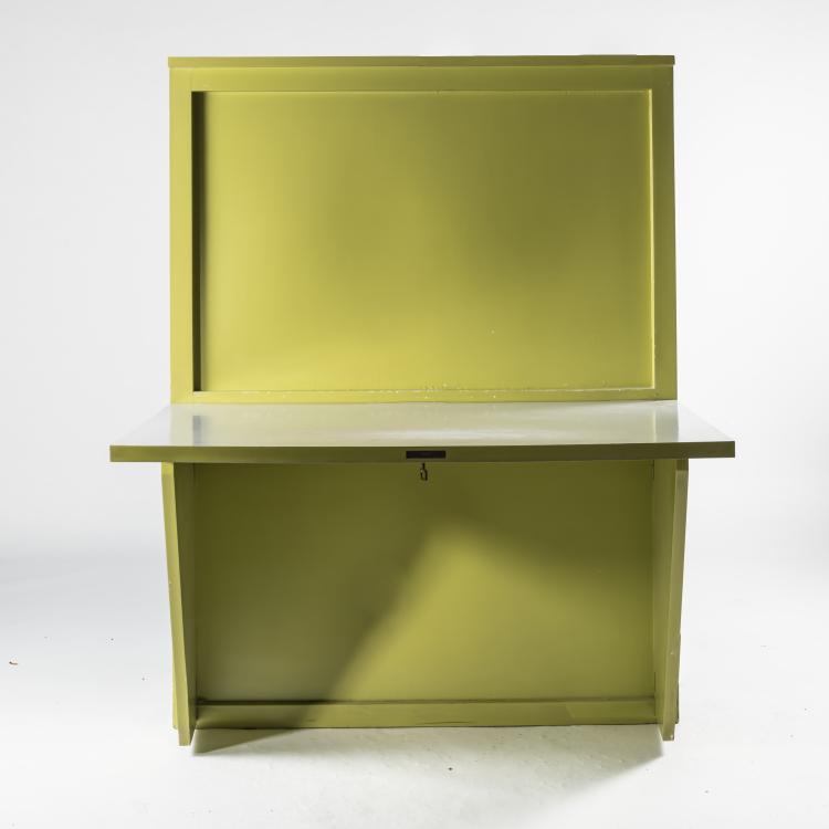 Bild 1 zu Objekt, One-off folding table for wall mounting, 1971, Antonio Scoccimarro, Italien, 158A 233