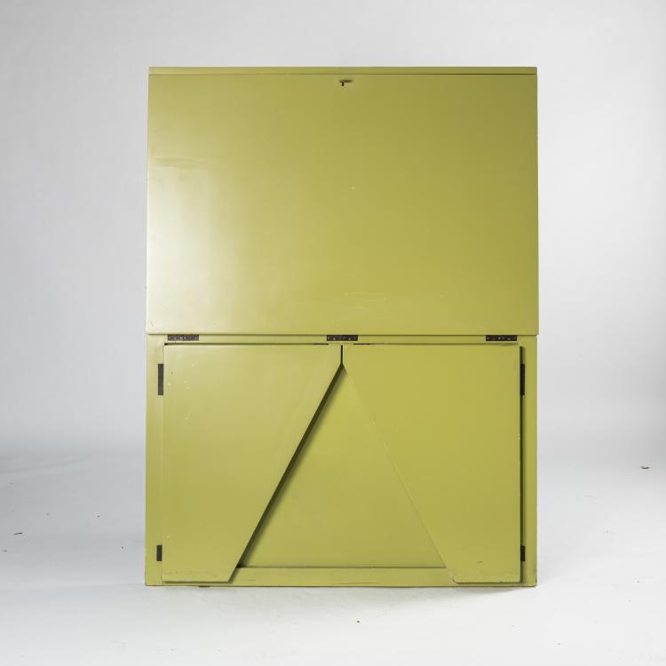 Bild 2 zu Objekt, One-off folding table for wall mounting, 1971, Antonio Scoccimarro, Italien, 158A 233