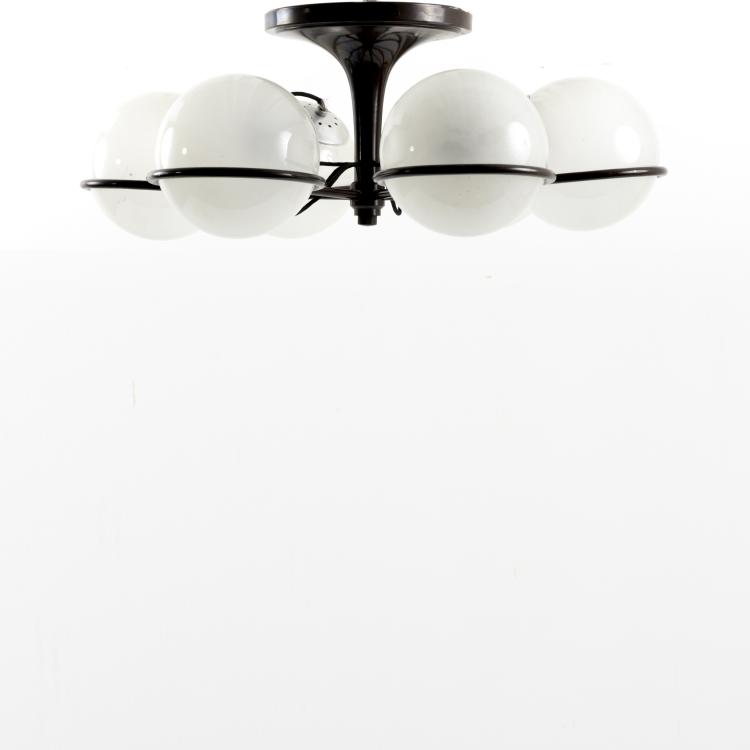 Bild 1 zu Objekt, Deckenleuchte '2042/6', 1963, Gino Sarfatti, Arteluce, Mailand, 158A 135