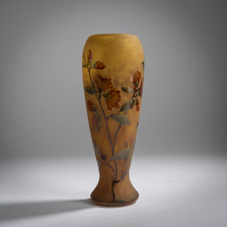 Bild 3 zu Objekt, Vase 'Cognassier du Japon', um 1910, Daum Fr&egrave;res, Nancy, 159B 133