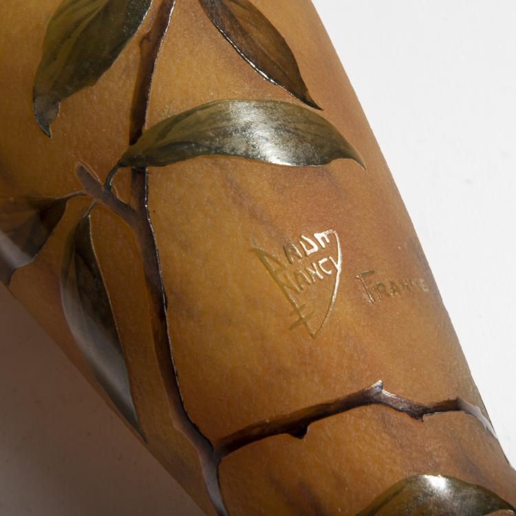 Bild 4 zu Objekt, Vase 'Cognassier du Japon', um 1910, Daum Fr&egrave;res, Nancy, 159B 133