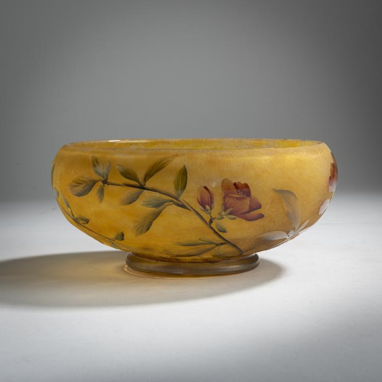 Bild 2 zu Objekt, Schale 'Cognassier du Japon', um 1910, Daum Fr&egrave;res, Nancy, 159B 134