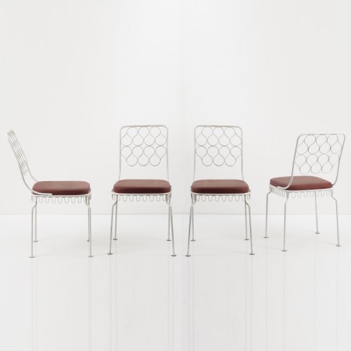 4 garden chairs, 1970s