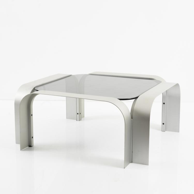 Hauptbild zu Objekt, Sofatisch, um 1965, Frankreich (zugeschrieben), 158B 481