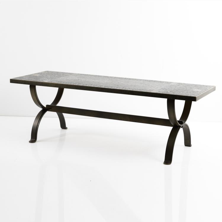 Bild 2 zu Objekt, Mosaic table, 1950s, M&uuml;ller, Berthold, Mosaik-Werkst&auml;tte, Oerlinghausen, 158B 391