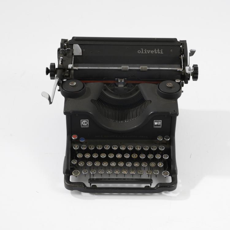Bild 1 zu Objekt, 'M40' typewriter, 1930, Camillo Olivetti,Gino Martinoli, Olivetti, Ivrea, 158A 108