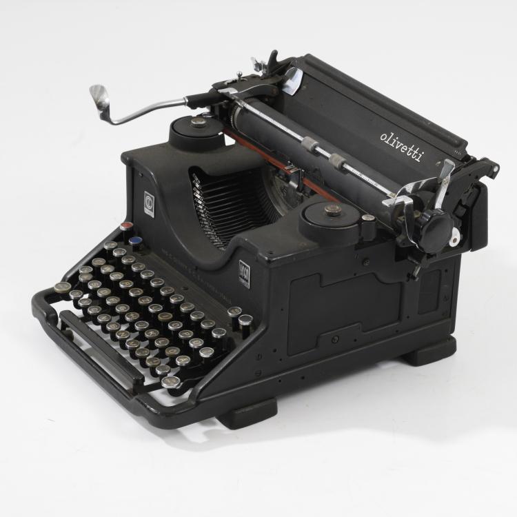 Bild 2 zu Objekt, 'M40' typewriter, 1930, Camillo Olivetti,Gino Martinoli, Olivetti, Ivrea, 158A 108
