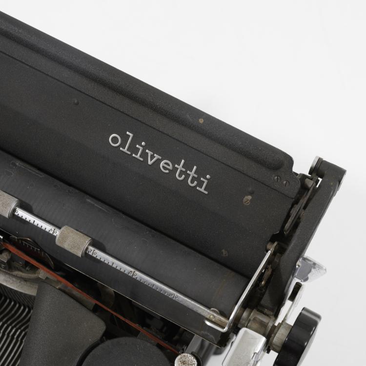 Bild 7 zu Objekt, 'M40' typewriter, 1930, Camillo Olivetti,Gino Martinoli, Olivetti, Ivrea, 158A 108