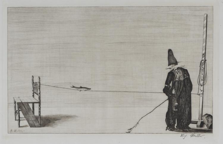 Hauptbild zu Objekt, 'Wunder der Dressur', 1911, Richard M&uuml;ller, 160C 453