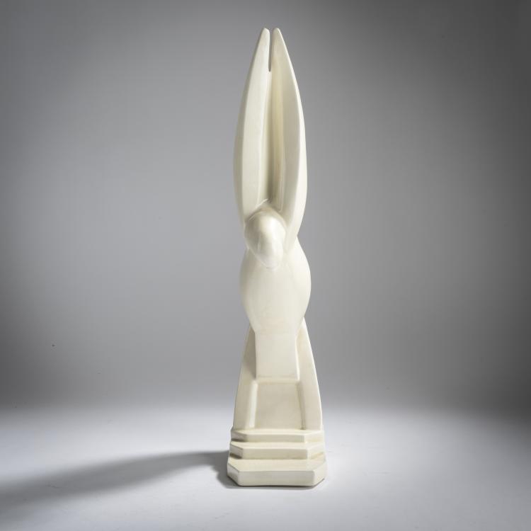 Bild 2 zu Objekt, Taube, um 1925, Jacques Adnet, 159C 337