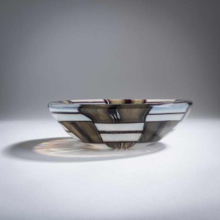 Bild 1 zu Objekt, 'Parabolico' bowl, 1957, Ercole Barovier, Barovier & Toso, Murano, 158C 891