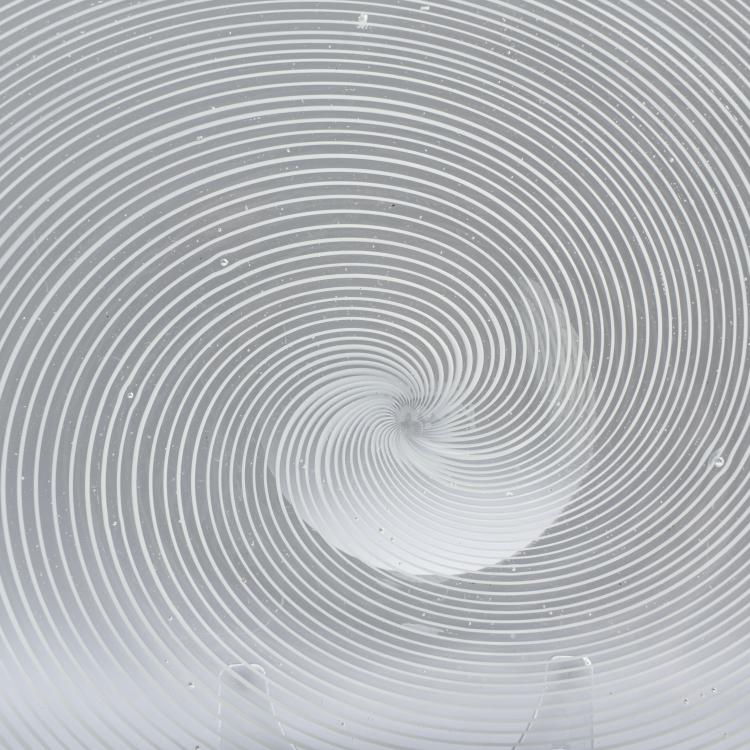 Bild 2 zu Objekt, 'Mezza filigrana' plate 1934-36, Carlo Scarpa, Venini & C., Murano, 158C 797