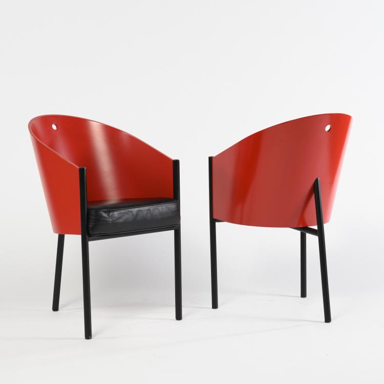 Bild 2 zu Objekt, Zwei St&uuml;hle 'Costes', 1984, Philippe Starck, Driade Aleph, Mailand, 160B 326