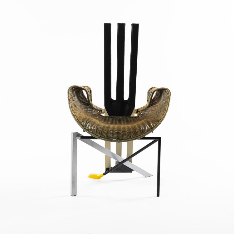 Bild 1 zu Objekt, 'Documenta' chair, 1987, Paolo Deganello, Vitra, Weil am Rhein, 160B 346