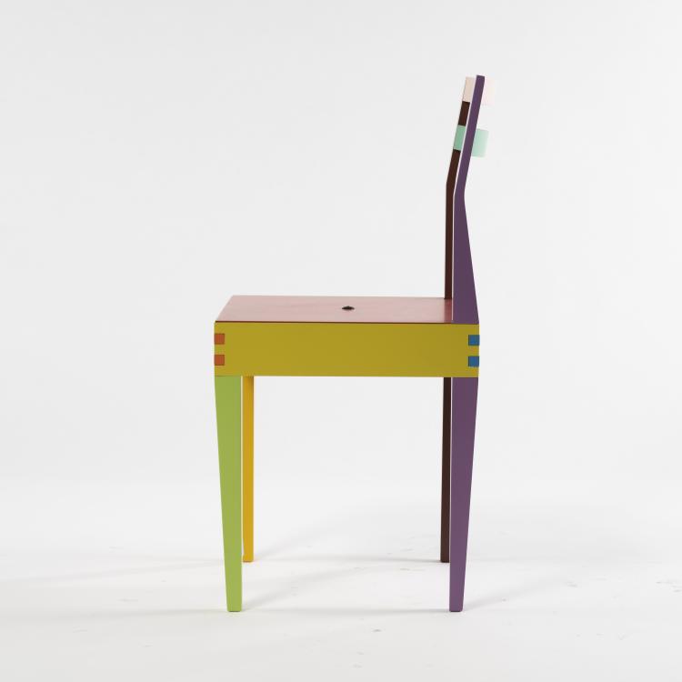 Bild 2 zu Objekt, 'Dry Side' chair, 1990s, Massimo Morozzi, Matrix Divisione della Georgetti, Meda, 160B 448