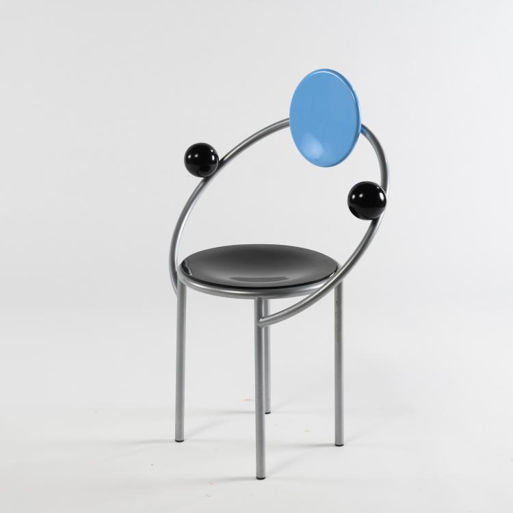 Hauptbild zu Objekt, 'First' chair, 1983, Michele De Lucchi, Memphis, Mailand, 160B 322