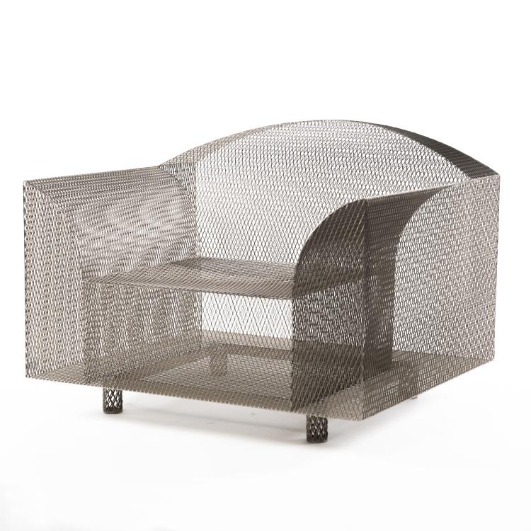 Hauptbild zu Objekt, 'How high the Moon' easy chair, 1986, Shiro Kuramata, Vitra Design, Weil am Rhein, 160B 336