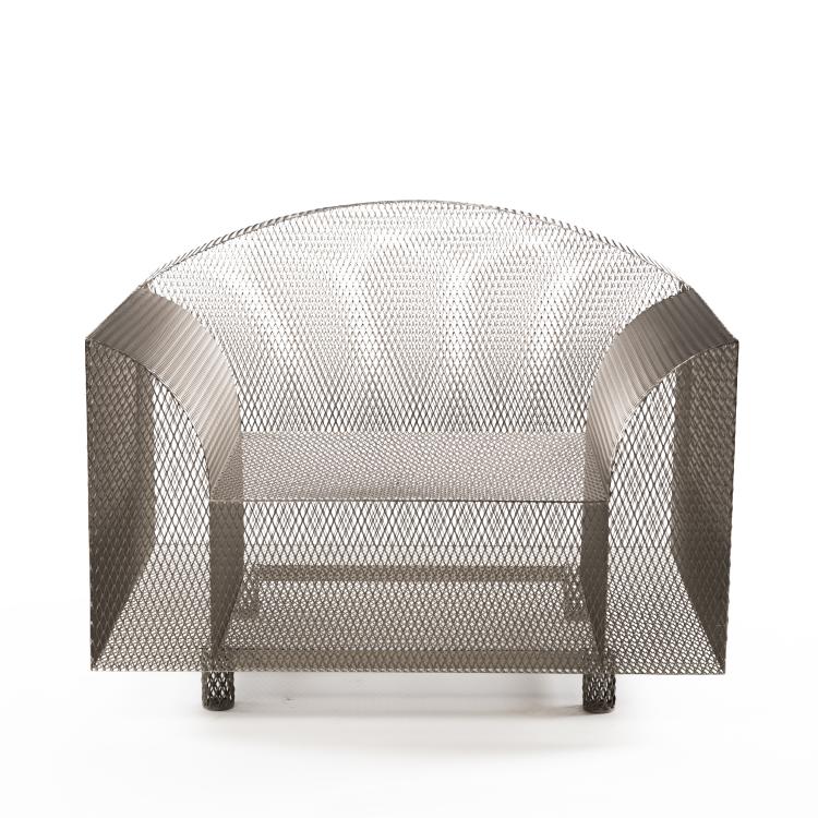 Bild 1 zu Objekt, 'How high the Moon' easy chair, 1986, Shiro Kuramata, Vitra Design, Weil am Rhein, 160B 336