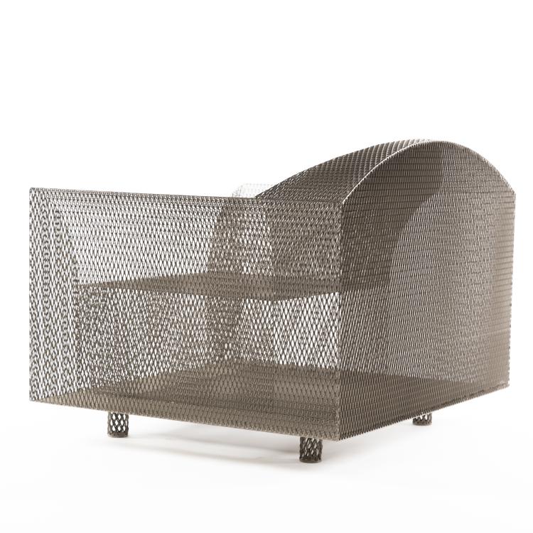 Bild 6 zu Objekt, 'How high the Moon' easy chair, 1986, Shiro Kuramata, Vitra Design, Weil am Rhein, 160B 336