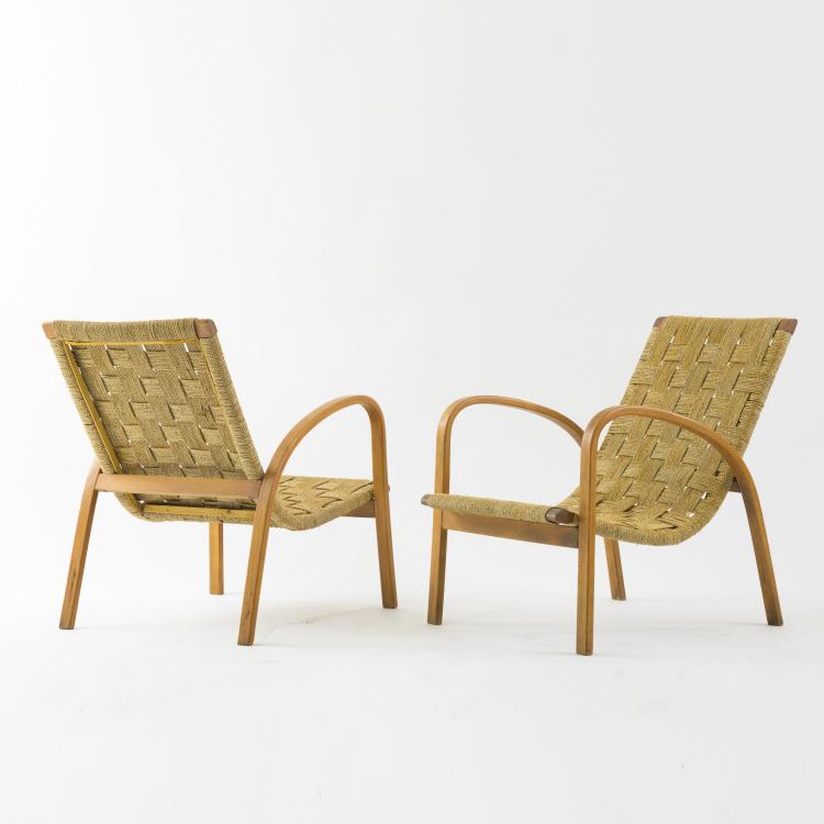 Bild 2 zu Objekt, Zwei Armlehnsessel, 1940er Jahre, Italien, 158A 15