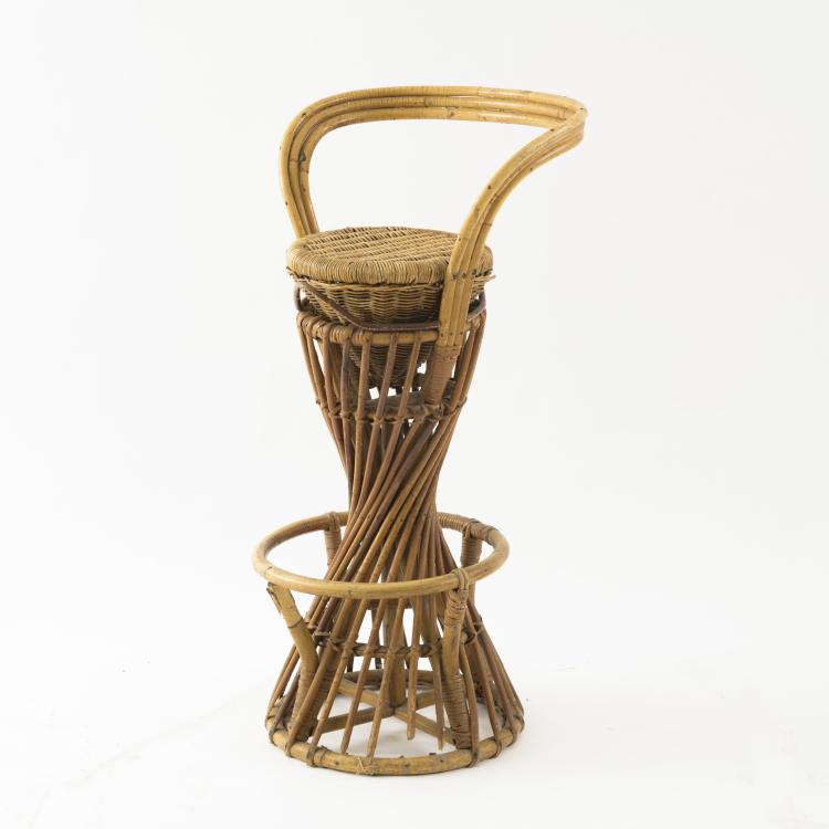 Bild 1 zu Objekt, Bar stool, 1950s, Vittorio Bonacina, Bonacina, Vittorio & C., Como, 158A 46