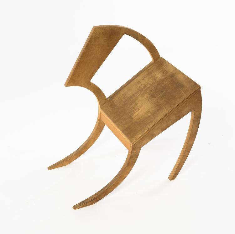 Hauptbild zu Objekt, 'Classroom chair', 1970, Stefan Wewerka, Wewerka, Stefan; editions mikro berlin, 160B 251