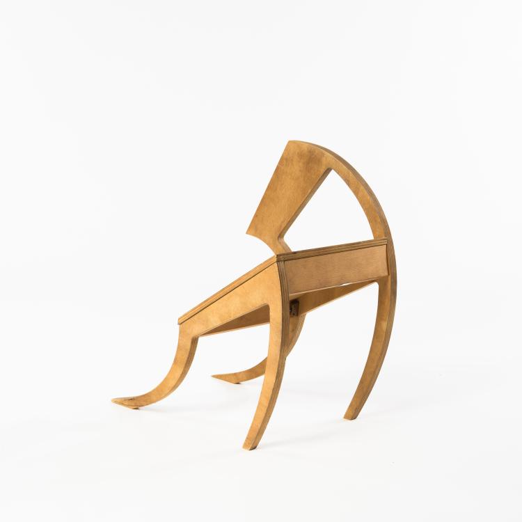Bild 1 zu Objekt, 'Classroom chair', 1970, Stefan Wewerka, Wewerka, Stefan; editions mikro berlin, 160B 251