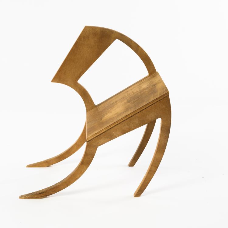 Bild 3 zu Objekt, 'Classroom chair', 1970, Stefan Wewerka, Wewerka, Stefan; editions mikro berlin, 160B 251