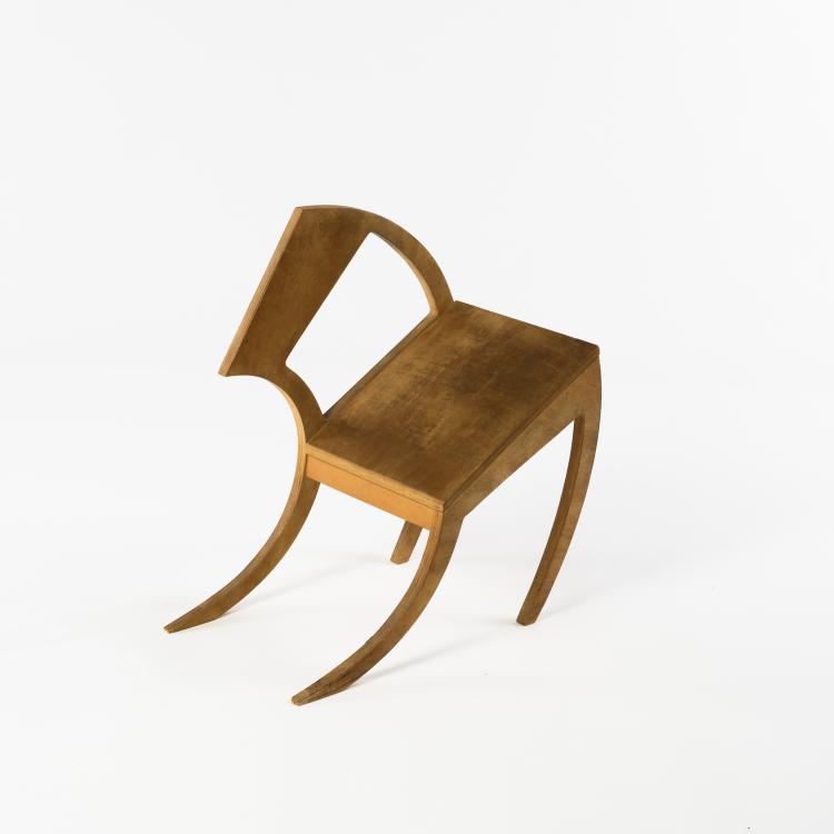 Bild 4 zu Objekt, 'Classroom chair', 1970, Stefan Wewerka, Wewerka, Stefan; editions mikro berlin, 160B 251