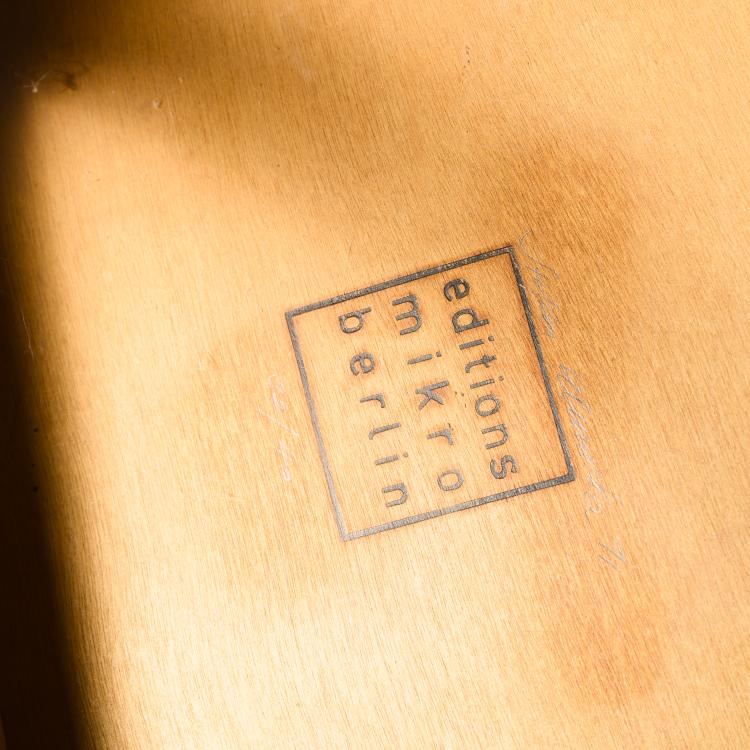 Bild 6 zu Objekt, 'Classroom chair', 1970, Stefan Wewerka, Wewerka, Stefan; editions mikro berlin, 160B 251