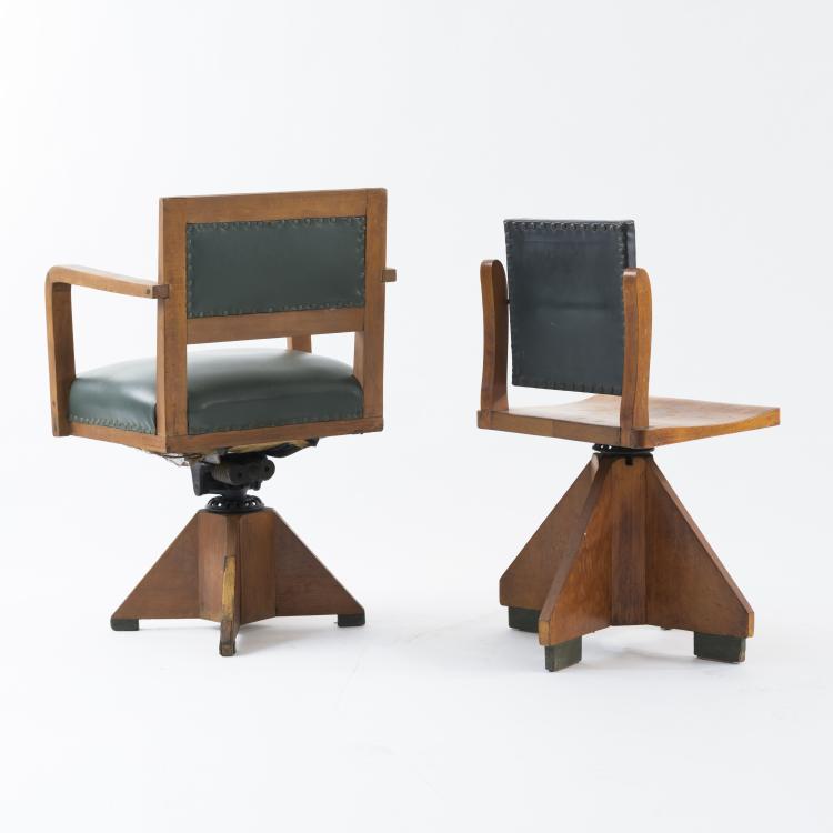 Bild 1 zu Objekt, Chair and armchair, 1930s, Italien, 158A 5